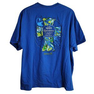 Cherished Girl T Shirt Blue XL Crew Short Sleeve We Are God's Masterpiece READ